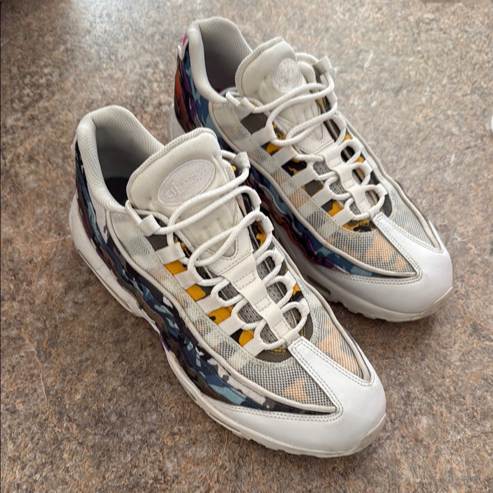 Nike White Sneakers Air Max 95